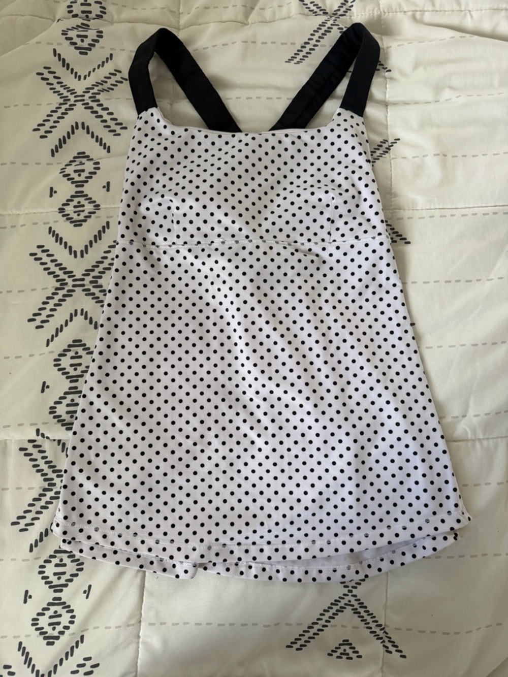 lululemon polka dot tank